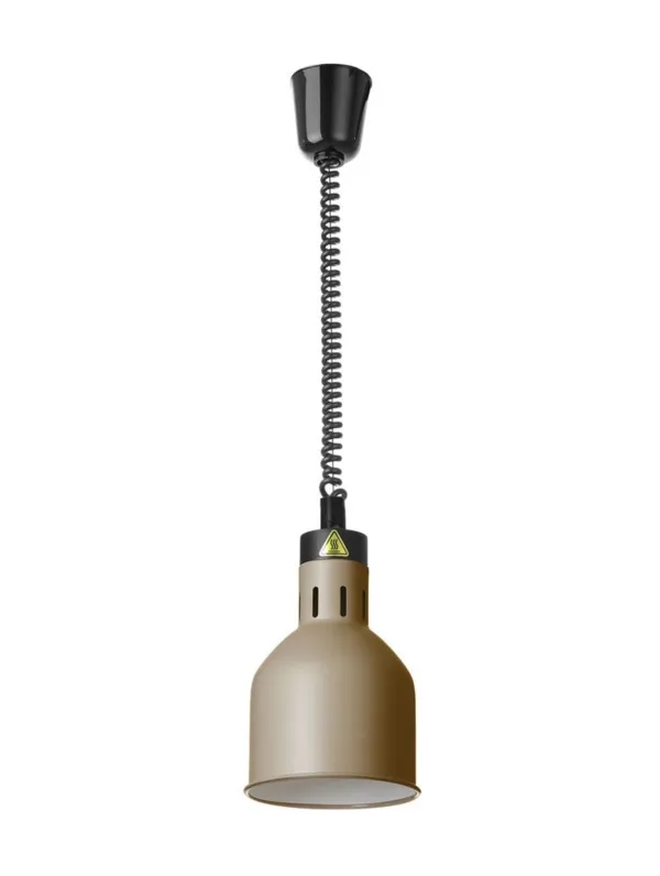 Lampe Chauffante Cylindrique Réglable - Beige