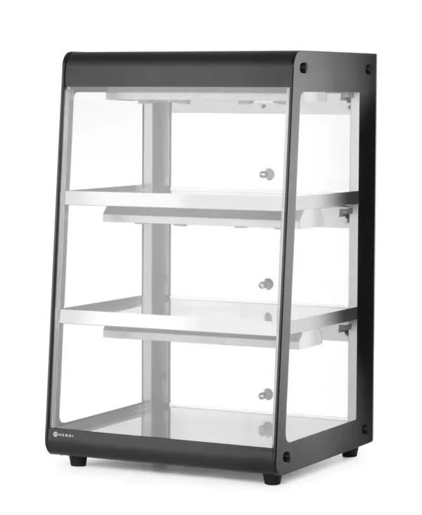 Vitrine de Table Chauffante - 3 Niveaux