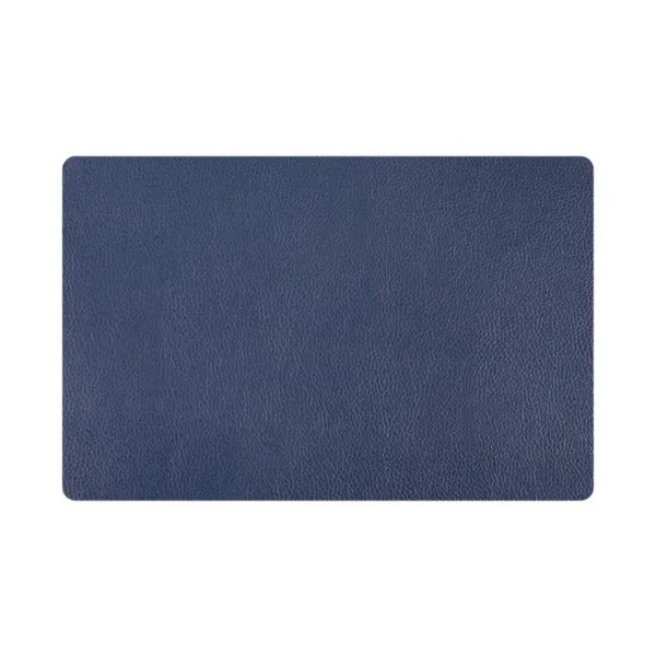Nappe en Cuir Bleu - 450 x 320 mm