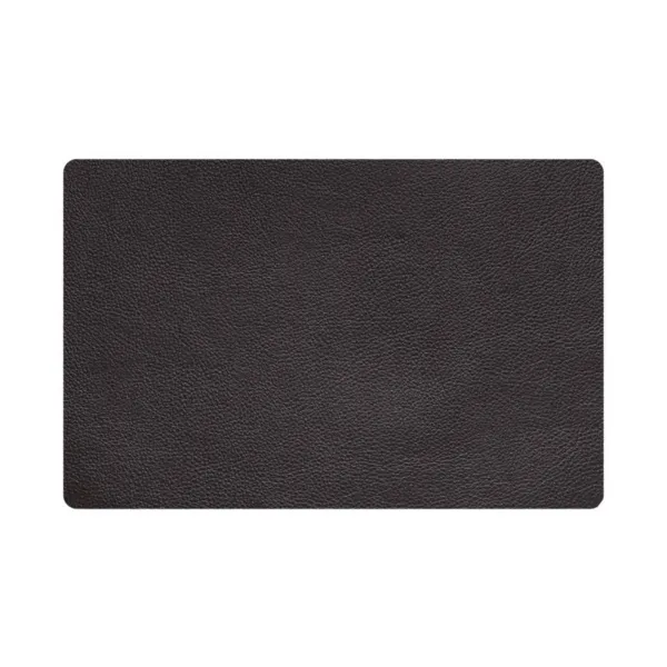 Nappe en Cuir Noir - 450 x 320 mm