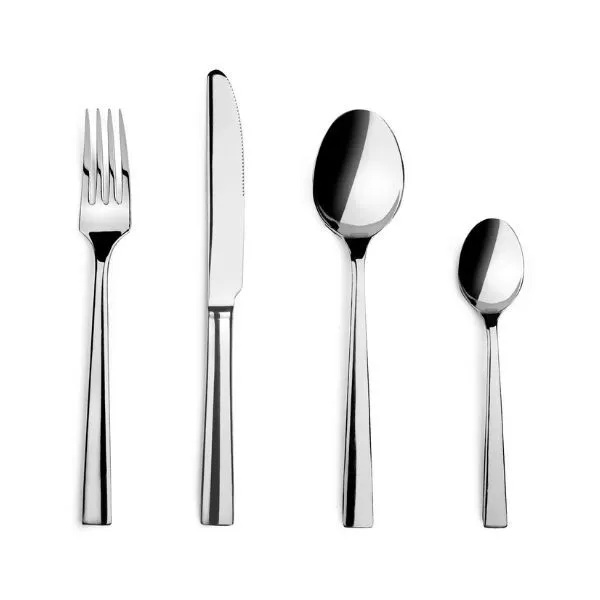 Set de 24 Couverts Titanio