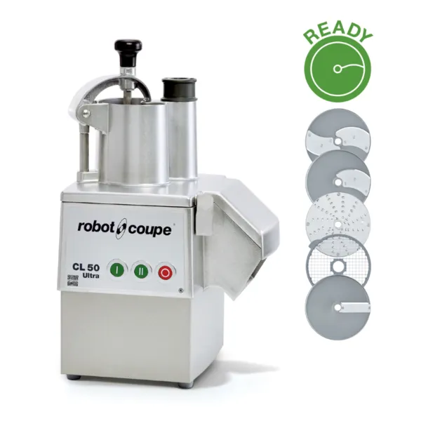 CL 50 Ultra 2 V Coupe Légumes avec 5 Disques - 400 V