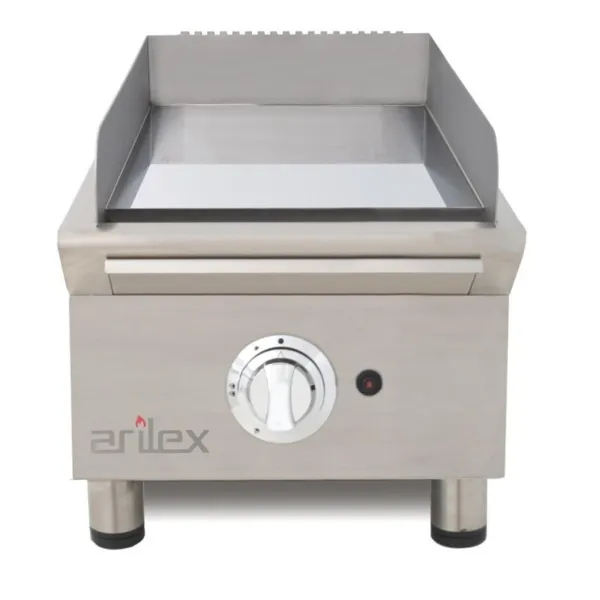 Plancha à Gaz Lisse Chrome Fry-Top 600 - 5500 W