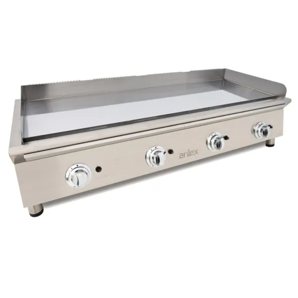 Plancha à Gaz Lisse Chrome Fry-Top 600 - 22000 W