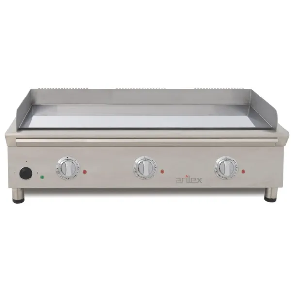 Plancha Electrique Lisse Chrome Fry-Top 600 - 11700 W