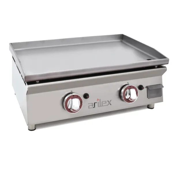 Plancha à Gaz Lisse Acier 6 mm - 60 cm