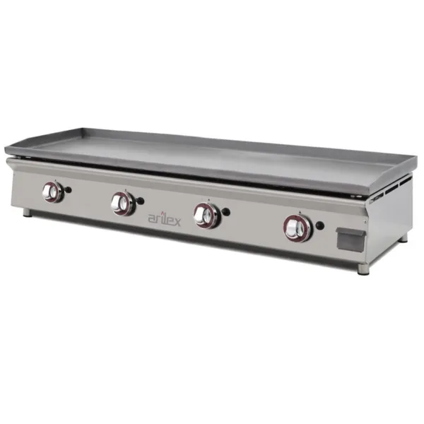 Plancha à Gaz Lisse Acier 6 mm - 120 cm