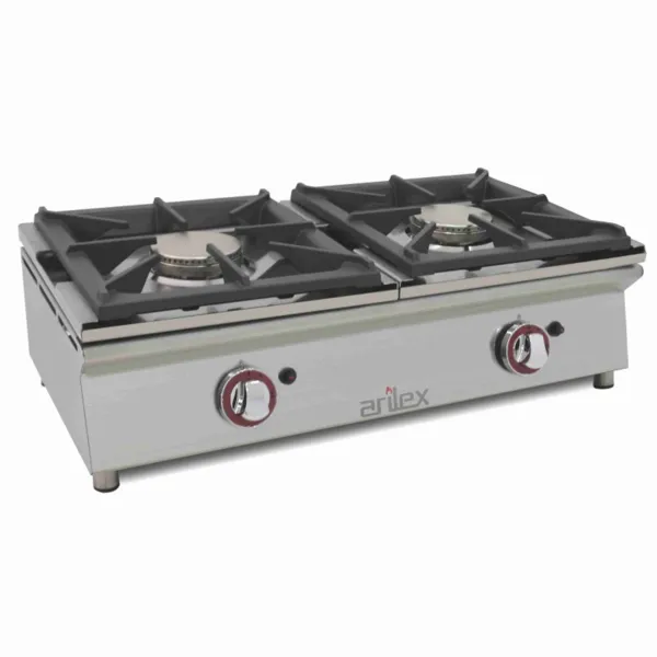 Réchaud à Gaz - 2 Brûleurs - 11600 W