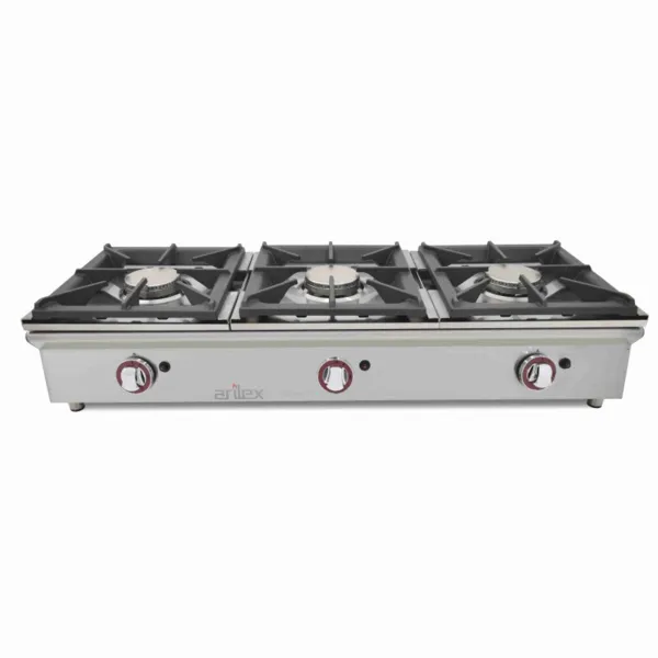 Réchaud à Gaz - 3 Brûleurs - 17400 W