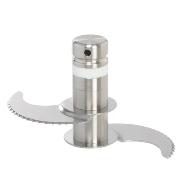 Couteau inox cranté 2 lames pour R8
