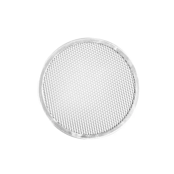 Grille à Pizza Perforée en Aluminium Ø 500 mm, Écran de Cuisson Maille pour Four à Pizza Pro