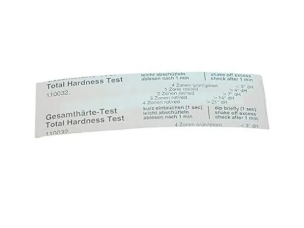 Test de Dureté de l'Eau - Lot de 10