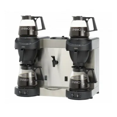 Machine à Café Double et Robinet d'Eau Chaude M202W - Raccordement à l'Eau