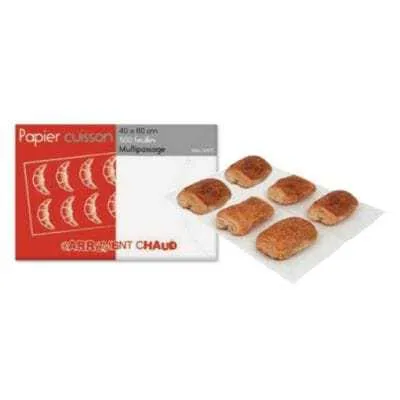 Feuilles de Papier Cuisson Multipassage Éco Responsable 400 x 600 mm - Lot de 500