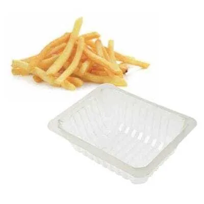 Barquettes à Frites Translucide - 50 cl - Lot de 250