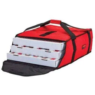 Sac de Livraison Standard 3 ou 4 Pizzas - 445 x 510 mm - Lot de 4