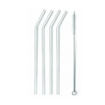 Set 4 Pailles en Verre
