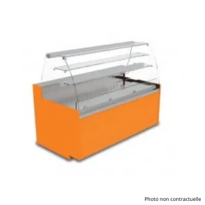 Vitrine Réfrigérée Easy Slim 790 - 9 Bacs - Chêne Clair