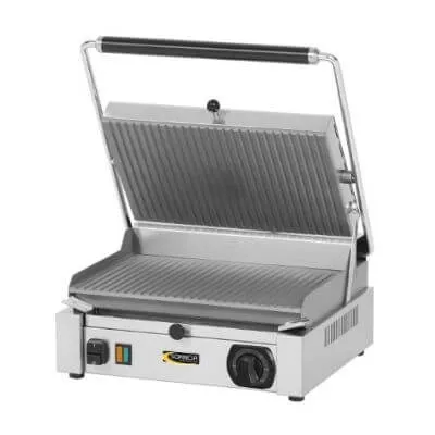 Grill Panini Professionnel Surface Rainurée