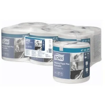 Papier d'Essuyage Plus - Lot de 6