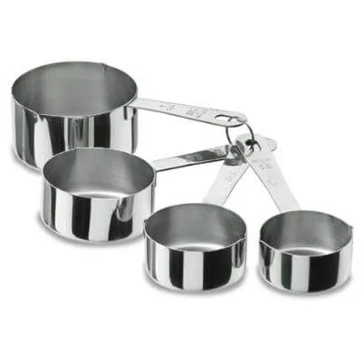Ensemble de 4 Dosettes - Inox