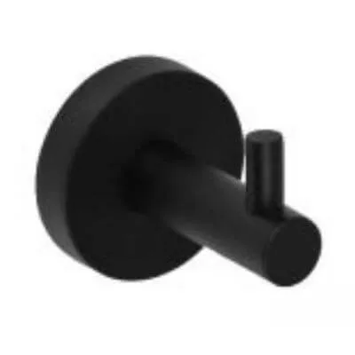 Porte-Manteau Noir pour Salle de Bain