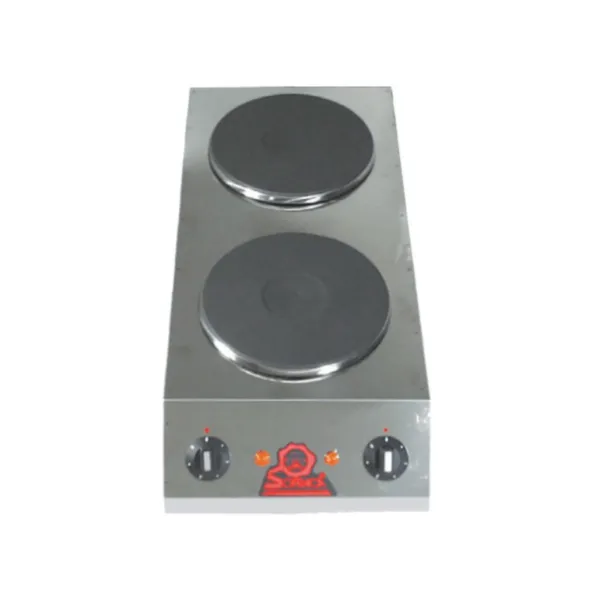 Réchaud - 2 Plaques 220 mm en Profondeur