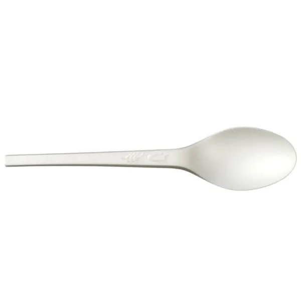 Cuillère en CPLA - 165 mm - Lot de 100