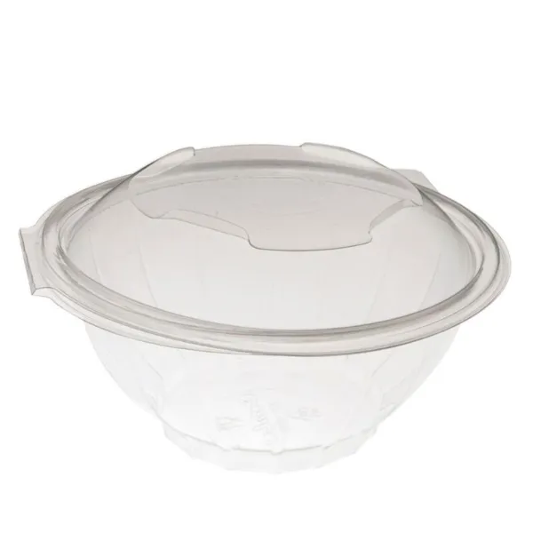 Bols Transparents Medium avec Couvercle - 75 cl - Lot de 50