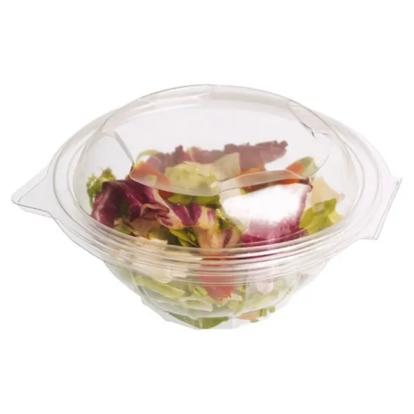 Bols Transparents Small avec Couvercle - 37 cl - Lot de 50