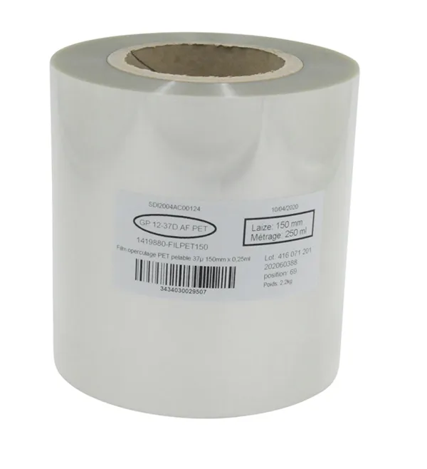 Film Operculage pour Barquette Thermoscellable