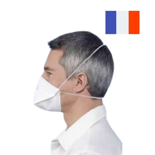 Masques FFP2 - Fabrication Française - Lot de 40