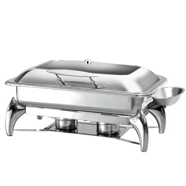 Chafing Dish avec Couvercle Vitré 8,5 L - GN 1/1