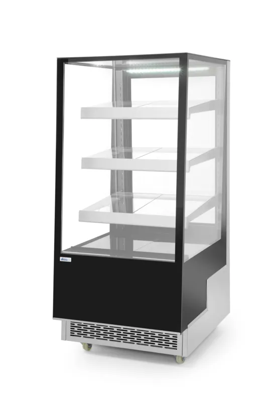 Vitrine Réfrigérée avec 3 Étagères Inclinées - 500 L
