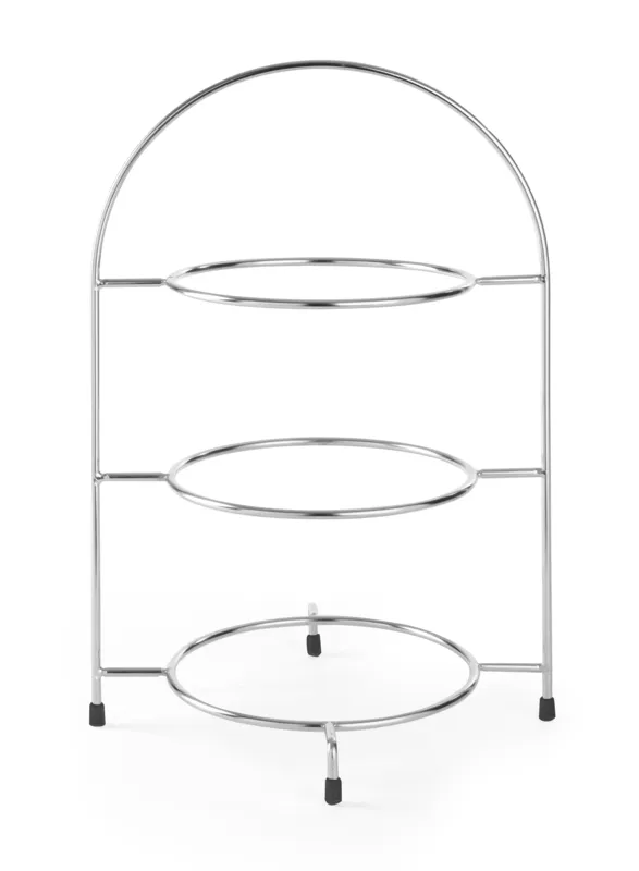 Présentoir à Assiettes Chromé - 170 mm de Diamètre