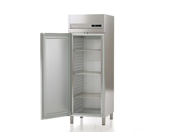 Armoire Réfrigérée Positive - 645 L - 1 Porte Pleine - GN 2/1 - Côtés Emboutis