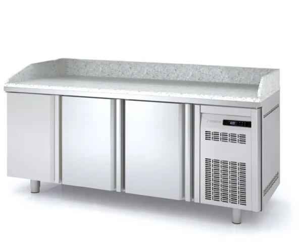 Meuble à Pizza Réfrigéré Positif - 3 portes - 399 L