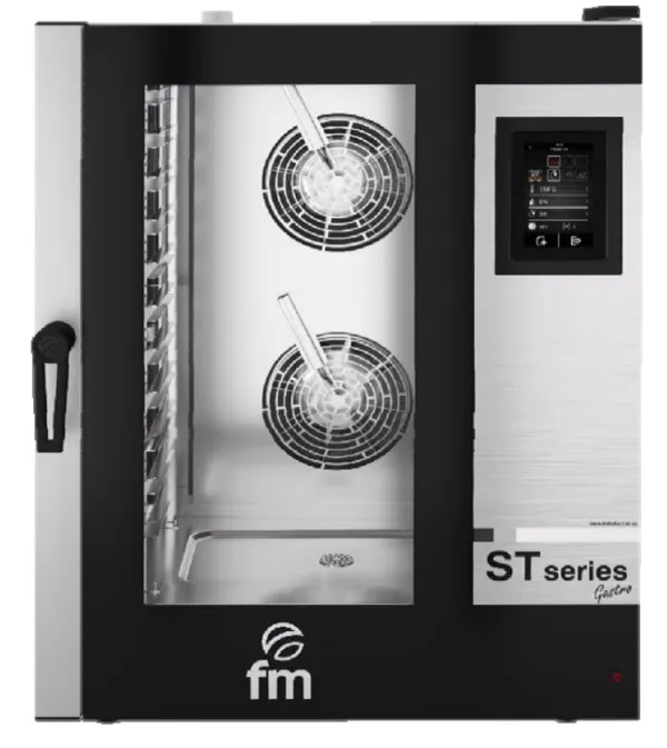Four Mixte Professionnel à Injection de Vapeur - 11 GN 1/1 - Commande Mécanique