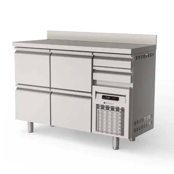 Arrière-Bar Réfrigéré - 4 Tiroirs Pleins - 325 L