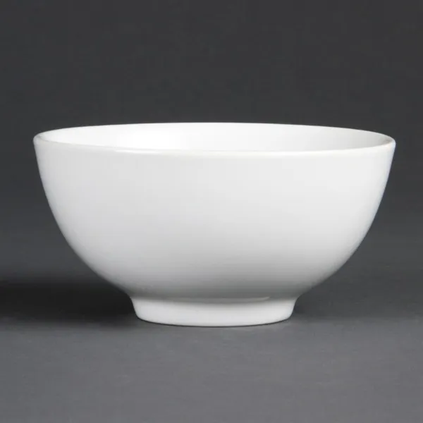 Bol à Riz Blanc - 130 mm de Diamètre - Lot de 12