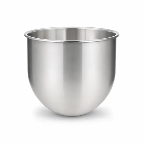 Bol Inox 30 L Ø 350 mm pour Batteur Mélangeur Planétaire, Cuve de Rechange Pâtisserie Boulangerie