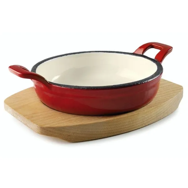 Faitout Rond Magma Rouge - Ø 16,2 Cm