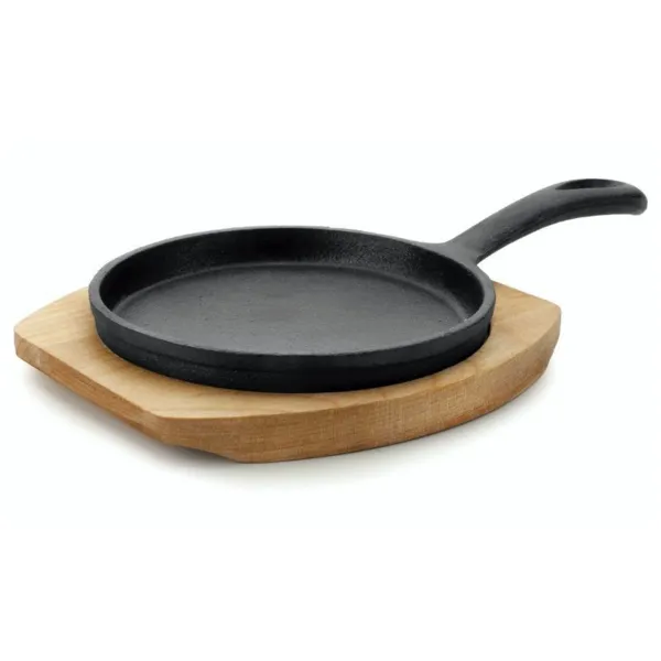 Mini Poêle Lisse Magma Avec Base - Ø 13 Cm