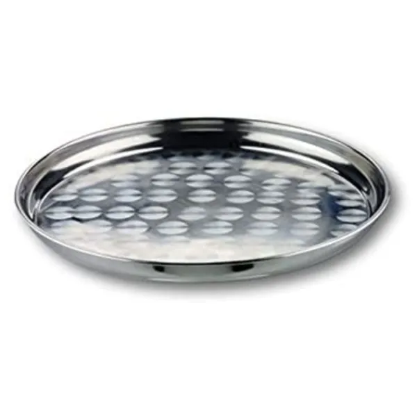 Plateau Limonadier en Inox - Ø 45 cm