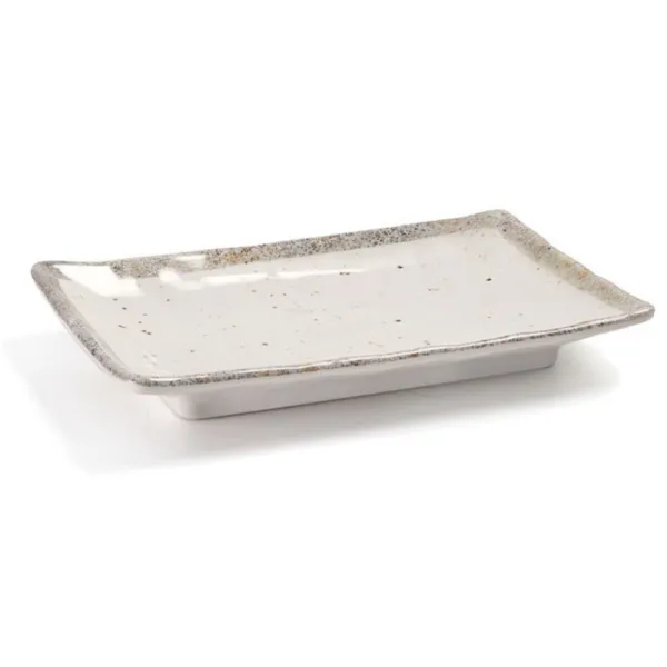 Plateau Rectangulaire "Earth" En Mélamine - 308 X 216 Mm