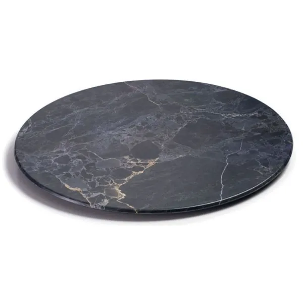 Plateau Rond "Stone" En Mélamine - Ø 440 Mm