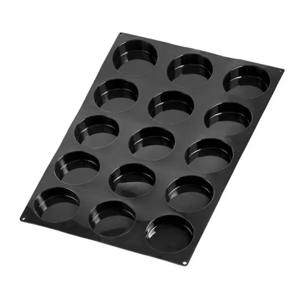 Moule à Gâteaux en Silicone Forme Florentine - 15 Pièces