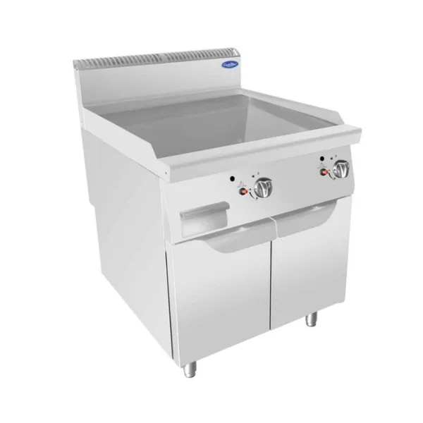 Plancha à Gaz sur Placard - 2 brûleurs - 796 x 504 mm