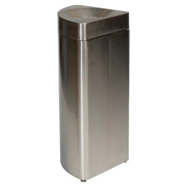 Collecteur Quart de Cercle Modulaire Inox 201 Anti-Feu - 36 L