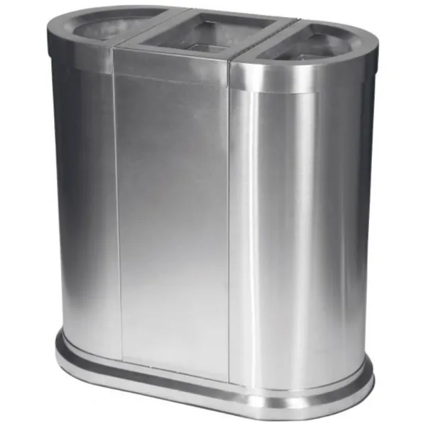 Station de Tri Inox Satiné - 150 L